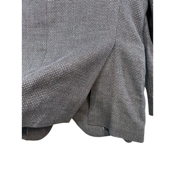 Joseph Abboud Heritage Wool & Cotton Slim Fit Blazer Size 42 Regular Gray - Picture 13 of 15